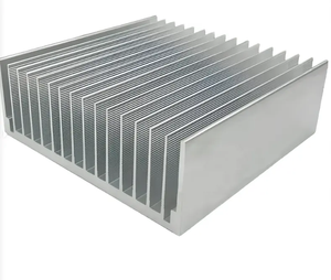 CNC gia công dịch vụ tùy chỉnh nhôm ép đùn skived xử lý vây tản nhiệt CNC đấm lỗ skiving máy tản nhiệt - Product Image 5