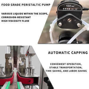 Mỹ phẩm tinh dầu khử trùng Chất Lọ làm đầy và đóng nắp cơ chế ghi nhãn chai và mã hóa dây chuyền sản xuất - Product Image 2