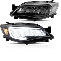 Phares LED VLAND 55W 12V pour Impreza Outback Sport 2008-2011, WRX 2008-2014 (à l'exception des modèles AFS/SRH) Animation/DRL respirant