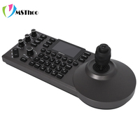 Controlador de Cámara IP USB, Teclado de Red con Joystick 4D y Protocolo PELCO-D/P |   Controlador de Cámara PTZ Avanzado con Pantalla LCD RS232 RS422 y NDI