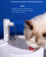 Fontaine à eau pour chat, distributeur d'eau pour animaux de compagnie avec filtre, système de circulation de l'eau pour chats et chiens, abreuvoir électrique pour animaux de compagnie
