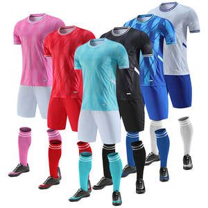 Оптовая продажа, Высококачественная Футбольная форма с сублимационной печатью на заказ, футбольные майки клубной команды с вышитым логотипом - Product Image 1