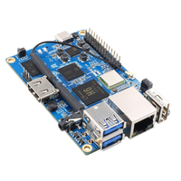 Placa de Desarrollo FYX Stock Orange Pi 3 LTS, 2GB RAM, 8GB EMMC, Allwinner H6 Quad Core 64 Bit SBC, Kit DIY para IoT, IA y Robótica