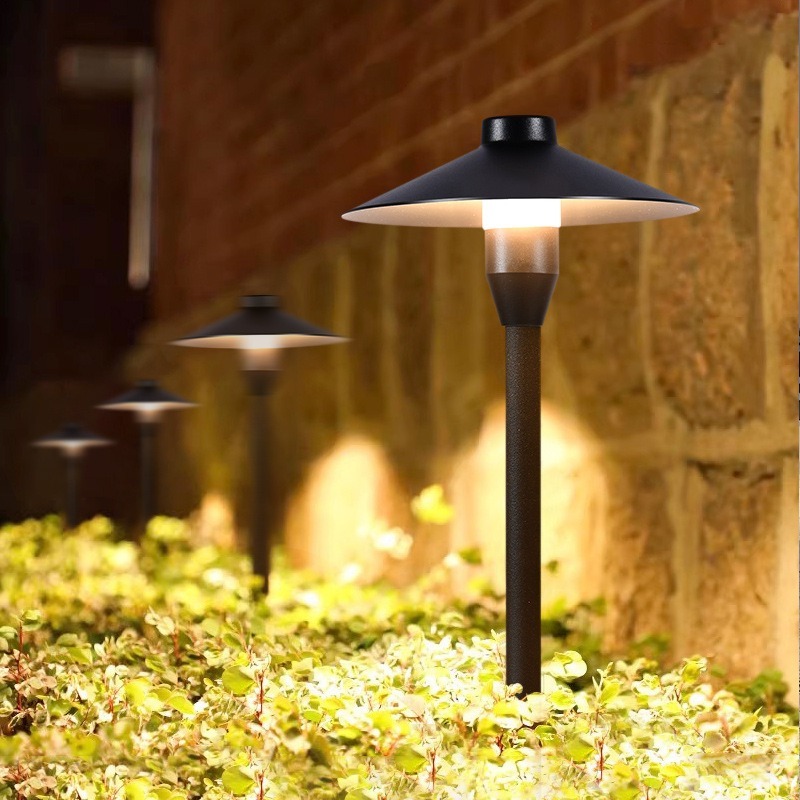 Wholesale Courtyard Pillar Ground Lamp Aluminum IP65 Waterproof Bollard Light Garden Outdoor Led Landscape Bollard Lights