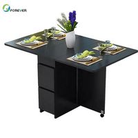 Kreatives Design Einfacher Moderner Holz-Klapptisch mit Stühlen