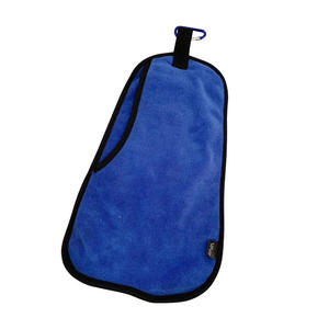 Toalla de pesca Vita Oval de 32 cm x 19 cm, de doble cara, de forro polar, con gancho para secado rápido y limpieza de cañas - Product Image 1