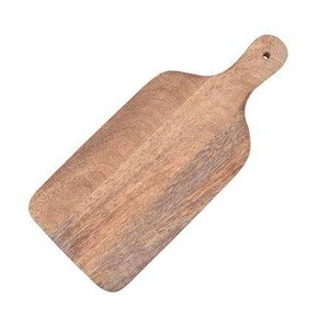 Planche à découper en bois de mangue foncé de qualité supérieure, robuste, pour la cuisine et les restaurants, en vente - Product Image 2