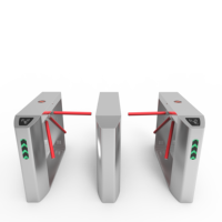 Torniquete Trípode Totalmente Automático de Alta Resistencia, Resistente a la Intemperie IP65, de Acero Inoxidable 304, Anti-Embutidos, con Control Remoto y Lector de Códigos de Barras
