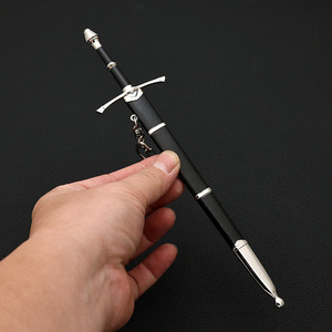 22cm alliage de zinc seigneur de l'anneau épée porte-clés porte-clés pour périphériques de film modèles en métal artisanat Collection - Product Image 4