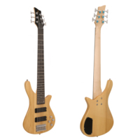 Guitare Basse Électrique Swift Horse OEM Personnalisée 6 Cordes Basse Électrique Manches et Corps Personnalisés en Peuplier