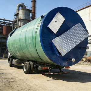 Venta Directa de Fábrica: Estación de Bombeo Prefabricada Integrada de Fibra de Vidrio (FRP/GRP) para Aguas Residuales y Lluvia - Product Image 3