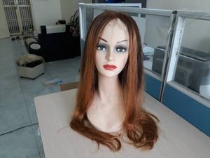 Offre Spéciale 2025 Perruque frontale 100% Extensions de cheveux humains vierges vietnamiens Belle perruque droite en os en orange - Product Image 3