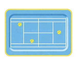 Artículos de Fiesta de Cumpleaños Infantiles Personalizados con Temática Deportiva Azul, Vajilla Desechable, Decoración de Mesa - Product Image 5