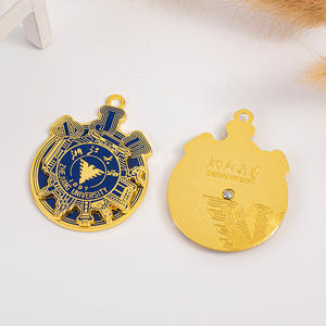 Insignia de Esmalte Duro Chapada en Oro Metálico, Impresa con UV, Regalo de Graduación, Medalla Conmemorativa, Impresión de Logotipo para Grandes Eventos - Product Image 4