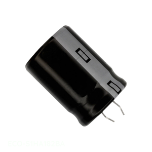 Condensateur original 1800 uF ECO-S1HA182BA à montage traversant, en aluminium, 1800UF 20% 50V SNAP TH - Product Image 1