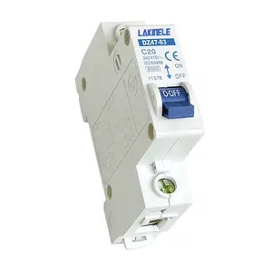 1 kutuplu ev Mini devre kesici akıllı IC65N MCB profesyonel DZ47 serisi 6A 10A 16A 20A 25A 32A 40A amp 1p 2p 3p 4p