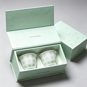 Custom High Quality Magnetic <strong>Mug</strong> Cup <strong>Boxes</strong> Luxury Paper Ceramic Cups Gift Box with Embossing Sponge Liner for Product Protection - Product Image 5