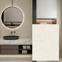 Panel de pared de PVC Spc con diseño geométrico moderno, panel de pared interior impermeable para cocina y baño