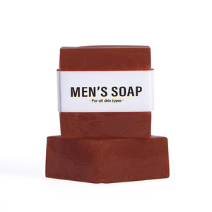 Jabón hipoalergénico hecho a mano para hombre, barra <span class=keywords><strong>de</strong></span> limpieza suave sin perfume para piel sensible, jabón <span class=keywords><strong>de</strong></span> baño, blanqueamiento, brillo - Product Image 4