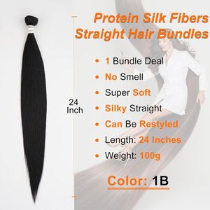 ผมแท้บราซิล เกรด 10A 100% ไม่ผ่านการแปรรูป สีดำธรรมชาติ แบบเป็นมัด - Product Image 2
