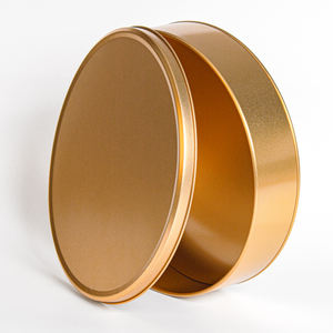 Logo personalizzato promozionale forma rotonda scatola di latta di metallo scatole di immagazzinaggio di caramelle in metallo barattolo di imballaggio - Product Image 6