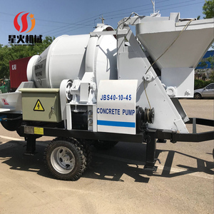 Caminhão Betoneira Pequeno e Bomba JBS40, Betoneira Automática com Bomba, Tubulação de Bomba de Concreto de <span class=keywords><strong>3m</strong></span> - Product Image 1