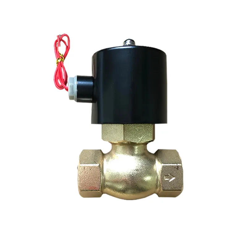 Ningbo KKZPC US-25 brass copper water air solenoid valve steam solenoid valve 2 position 2 way