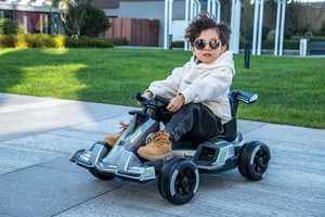 Kart électrique à quatre roues pour enfants, Key-<span class=keywords><strong>Go</strong></span>-Kart pour l'éducation précoce, scooter électrique pour enfants - Product Image 2