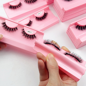 Bán buôn 20mm đầy đủ dải tự nhiên 3D lông mi chồn dài và đầy đủ lông mi mở rộng - Product Image 2