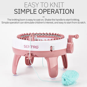 Máquina de tejer con 40 agujas, juguete de tejer Circular con contador de filas, diseño creativo, artesanal, multifuncional - Product Image 3
