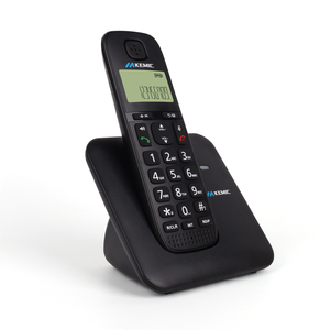 Telefono <span class=keywords><strong>Cordless</strong></span> <span class=keywords><strong>DECT</strong></span> Espandibile con Display LCD a 3 Righe, Identificazione del Chiamante, Interfono, Chiamata in Conferenza e Supporto Multi-Postazione - Product Image 2