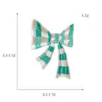 Offre Spéciale nouveau beau fer à broder à la Machine informatisé sur des patchs de noeud d'arc rose rouge pour bricolage Scrapbooking