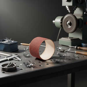 Ttake Ab1001 Funda de tela abrasiva de corindón de 60x30 mm para trabajos de rectificado y pulido de precisión - Product Image 3