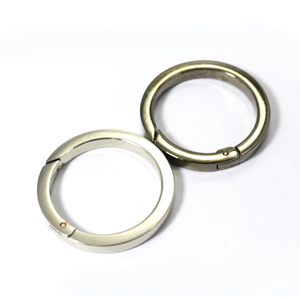 Cá nhân hoá tùy biến vòng hình dạng Kim Loại Carabiner thủ công <span class=keywords><strong>Clip</strong></span> ngoài trời cắm trại leo núi Carabiner - Product Image 1