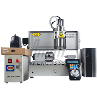 Machine de fraisage CNC AM 3040 110V/220V, facile à utiliser, pour métal et bois, multi-broches avec haute précision de positionnement