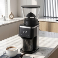 Koffiemaler met grote capaciteit, conische maalsteen, digitaal touchscreen, 300 g afneembare poederreservoir voor café & grote gezinnen, groothandel