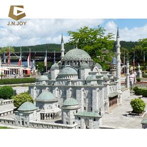 JN-KN-ML127 Personnalisé énorme statue miniature Blue land mark Mosquée Süleymaniye - Product Image 1