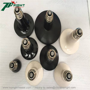 Lampe infrarouge en céramique conique 100W, équipement d'élevage d'animaux et de volailles, lampe chauffante 220v/240v, <span class=keywords><strong>chauffe</strong></span>-poulets <span class=keywords><strong>pas</strong></span> <span class=keywords><strong>cher</strong></span> - Product Image 4