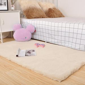 Haute qualité Offre Spéciale tapis et moquettes personnalisés pour salon moelleux Shaggy fausse fourrure <span class=keywords><strong>de</strong></span> lapin tapis <span class=keywords><strong>prix</strong></span> usine tapis - Product Image 2
