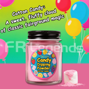 OEM granulato zucchero vitaminico immersione Gummies zucchero filato lecca lecca di frutta fresca frutta per immersione in polvere - Product Image 2