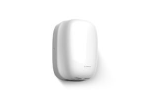 Secador de manos pequeño ABS con acabado satinado Secador de aire para Baño - Product Image 4