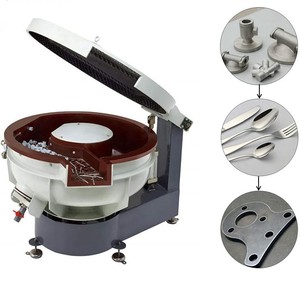 Mesin Pemoles Getar Bentuk Mangkuk Vibro Tumbler untuk Menghilangkan Serpihan Logam pada Permukaan Logam, Pemolesan Getar untuk Baja Tahan Karat, Vibrator Barel, Mesin Finishing Getar - Product Image 1