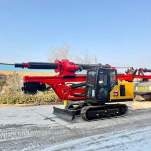 Prix usine DR-80 Petite foreuse rotative hydraulique avec composants PLC essentiels et système entièrement hydraulique pour pieux de fondation jusqu'à 15-20m de profondeur - Product Image 2