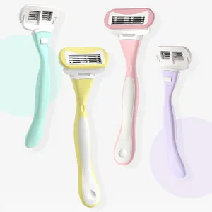 New Online Razors 5 Lâminas Sistema Mini Tipo Navalha Feminina Mulheres Moda Bikini Barbear Navalha