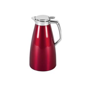 Carafe isotherme Emsa Plaza Quick Tip 1L rouge en acier inoxydable - Product Image 1