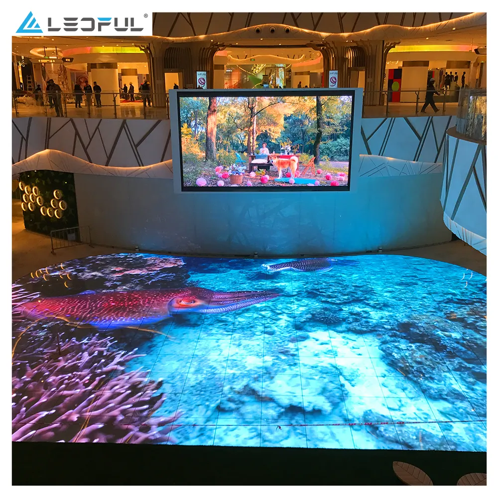 Waterproof IP65 IP67 P2.5 P2.9 P3.91 P4.81 P5.2 P6 P6.25 Touch Interactive Stage Dance Floor LED Screen Floor Display