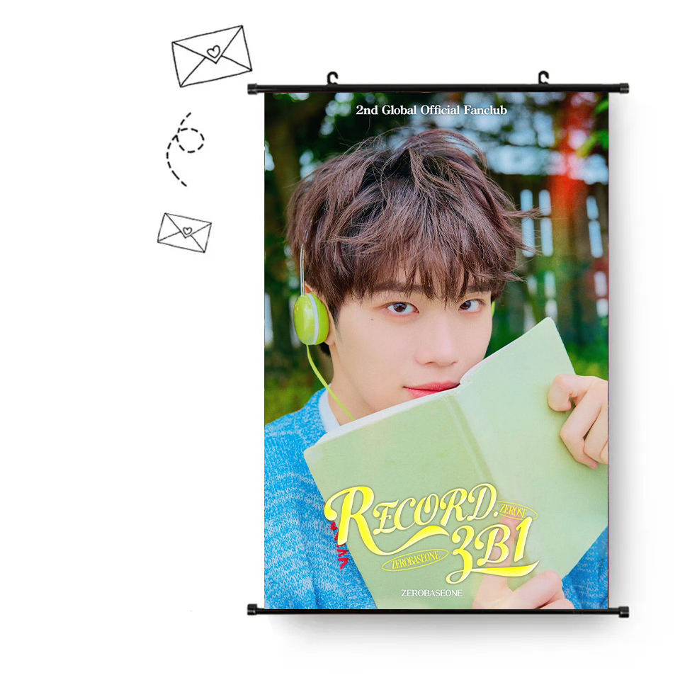 Wholesale KPOP ZB1 ZEROBASEONE 2nd Global Fanclub Poster