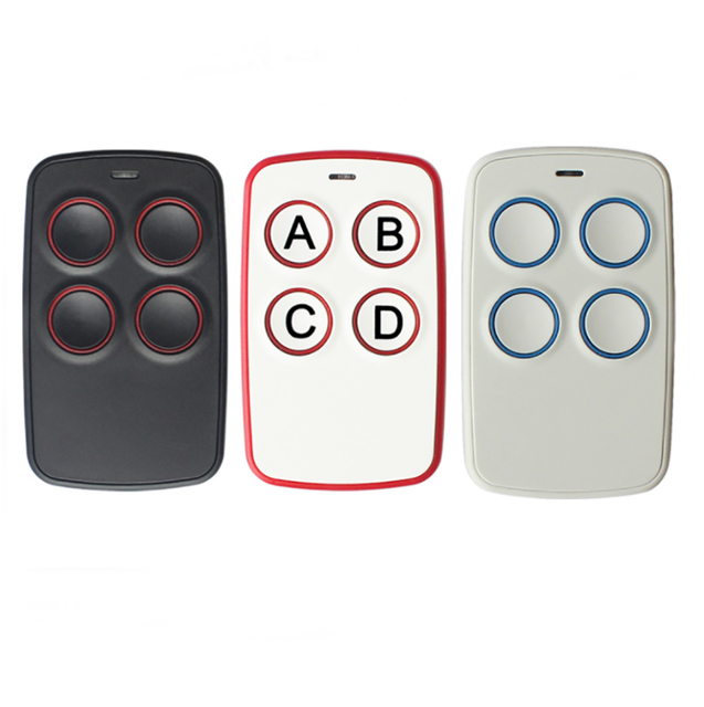 Wireless 4 Buttons RF Gate Remote Control 433MHz Auto-Scan Remote Control Transmitter for Garage Door Factory Price