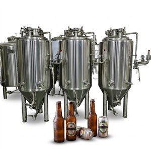 Système de brassage de bière artisanale électrique en acier inoxydable, équipement de fermentation de bière clé en main pour restaurant, <span class=keywords><strong>pub</strong></span> - Product Image 6