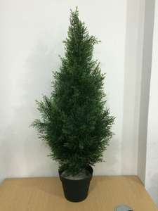 Lớn Chất lượng cao nhân tạo trang trí tuyết tùng/Cypress <span class=keywords><strong>Tree</strong></span> Cao Cấp nhân tạo thực vật để bán - Product Image 5